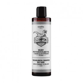 Трихологический мужской шампунь Venita Men Trichological Shampoo Oily Hair для жирных волос, 300 мл
