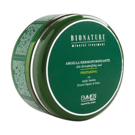 Очищающая глина для кожи головы Emmebi Italia BioNature Mineral Treatment Skin Dermopurifying Mud, 300 мл