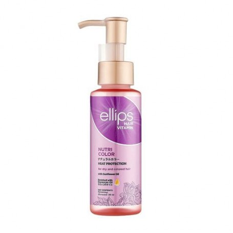 Масло для волос Ellips Hair Vitamin Nutri Color Сияние цвета, 95 мл