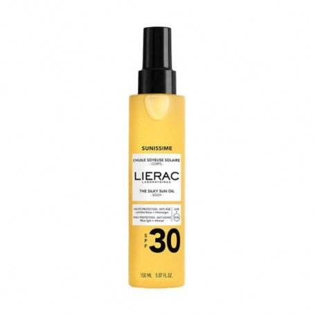 Солнцезащитное масло для тела Lierac Sunissime Silky Sun Oil SPF 30, 150 мл