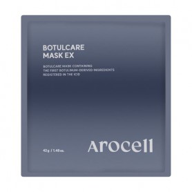 Гидрогелевая маска для лица Arocell Botulcare Mask EX с ботулиническим полипептидом и коллагеном, 42 г
