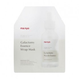 Гидрогелевая маска Manyo Galactomy Essence Wrap Mask для всех типов кожи лица, с галактомиссисом, 1 шт
