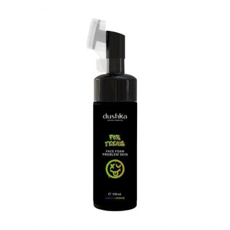 Пенка для умывания Dushka For Teens Face Foam Problem Skin для подростков, для проблемной кожи лица, 170 мл