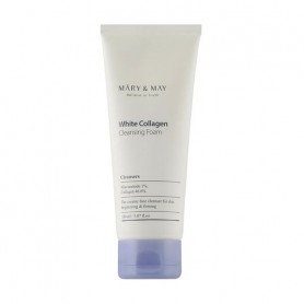 Пенка для умывания Mary &amp May White Collagen Cleansing Foam с коллагеном и ниацинамидом, 150 мл