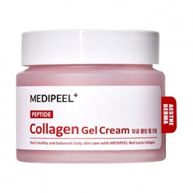 Крем-гель для лица Medi-Peel Red Lacto Collagen Hydro Gel Cream с пептидами и коллагеном, 80 мл
