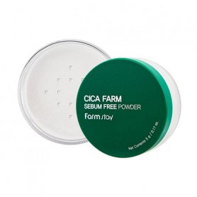 Матирующая рассыпчатая пудра для лица FarmStay Cica Farm Sebum Free Powder, 5 г