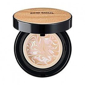 Тональная основа для лица The Saem Eco Soul Essence Foundation Pact 23 Natural Beige, 12 г