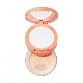 Двойная пудра для лица и кожи вокруг глаз Sheglam Insta-Ready Face &amp Under Eye Setting Powder Duo, Linen, 14 г