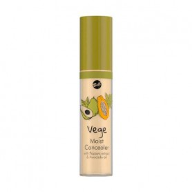 Консилер для лица Bell Vege Moist Concealer с экстрактом папаи и маслом авокадо, 01 Light, 4.2 г