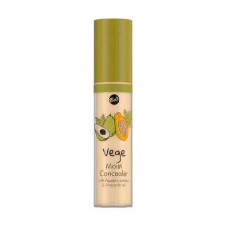 Консилер для лица Bell Vege Moist Concealer с экстрактом папаи и маслом авокадо, 01 Light, 4.2 г