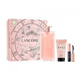 Парфюмированный набор женский Lancome Idole Set (тушь для ресниц, 2.5 мл + парфюмированная вода, 50 мл + крем для тела, 50 мл)