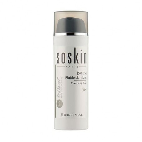 Осветляющий флюид для лица Soskin Clarifying Fluid SPF 25, 50 мл