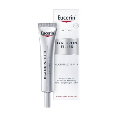 Крем для кожи вокруг глаз Eucerin Hyaluron Filler против морщин, 15 мл