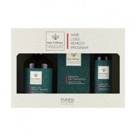 Набор Emmebi Italia Hair Loss Remedy Program Контроль потери волос (шампунь, 250 мл + лосьон, 100 мл + патчи, 30 шт)