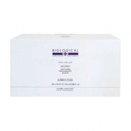 Интенсивная терапия Hairconcept Biological Anti-Hair Loss Shock Treatment против выпадения волос, 24*10 мл