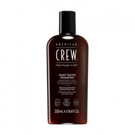 Мужской шампунь American Crew Daily Silver Shampoo для седых волос, 250 мл