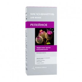 Масло-шампунь для волос Pharma Group Body Love Репейное, 150 мл
