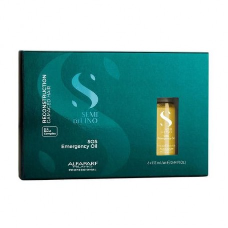 Масло для волос Alfaparf Semi Di Lino SOS Emergency Oil, 6*13 мл
