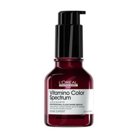 Профессиональная несмываемая сыворотка L&39Oreal Professionnel Serie Expert Vitamino Color Spectrum Professional Glass Shine Ser