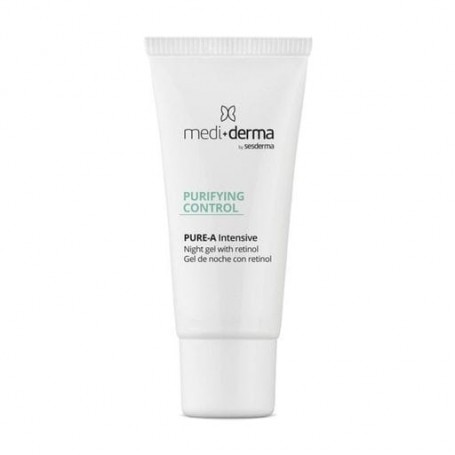 Ночной интенсивный себорегулирующий гель для лица Mediderma Purifying Control Pure-A Intensive Night Gel, 30 мл