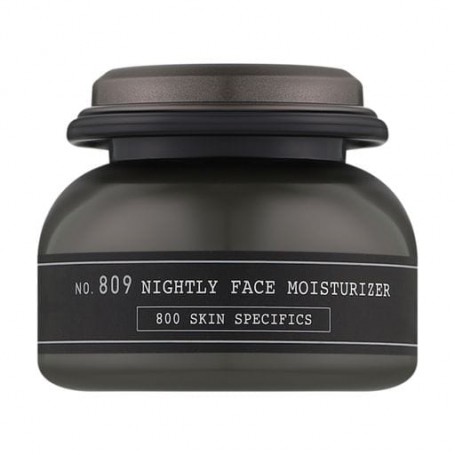 Мужской увлажняющий ночной крем для лица Depot 809 Nightly Face Moisturizer, 65 мл