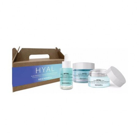Набор для лица Keenwell Ritual Hyal Глубокое увлажнение и питание (крем, 50 мл + сыворотка, 30 мл + маска, 50 мл)