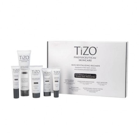 Набор для восстановления кожи лица и тела TiZO Skin Revitalizing Regimen, 5 продуктов