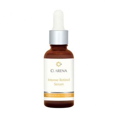 Интенсивная сыворотка для лица Clarena Power Pure Vit C Line Intense Renol Serum с ретинолом, ницинамидом и витамином Е, 30 мл