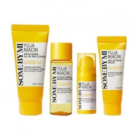 Набор для лица Some By Mi Yuja Niacin Anti Blemish Starter Kit (тонер, 30 мл + сыворотка, 10 мл + крем, 20 г + гель, 30 мл)