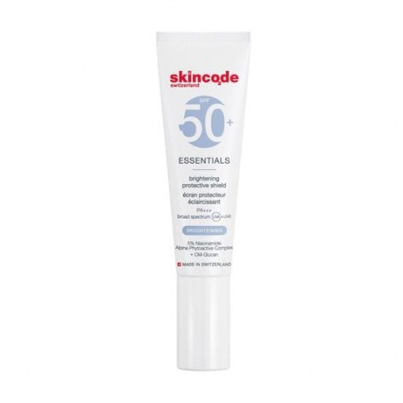 Солнцезащитный крем для лица Skincode Essentials Brightening Protective Shield, SPF 50+ PA+++, 30 мл
