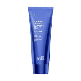 Очищающий бальзам для лица Allies Of Skin Vitamin C &amp Omegas Cleansing Balm с витамином С, 100 мл