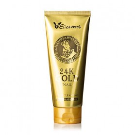 Очищающая пенка для умывания Elizavecca Milky Piggy 24K Gold Snail Cleansing Foam с муцином улитки и 24К золотом, 180 мл