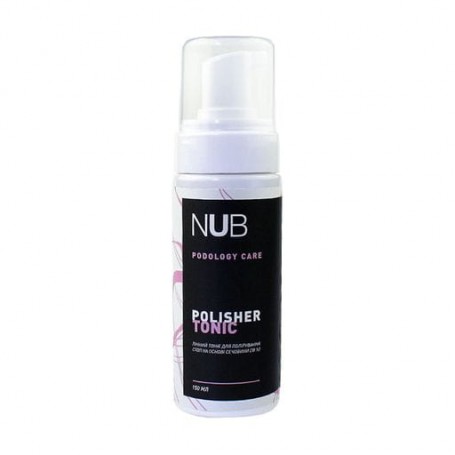 Пенный тоник для полировки стоп NUB Podology Care Polisher Tonic на основе мочевины 38%, 150 мл
