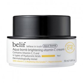 Осветляющий крем для лица Belif Aqua Bomb Brightening Vitamin C Cream с витамином C, 50 мл