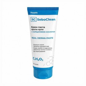 Крем-паста для волос ihealth SeboClean Real Derma-Paste против перхоти, с салициловой кислотой, 75 мл