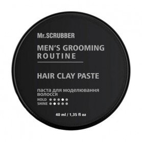 Паста для моделирования волос Mr. Scrubber Men&39s Grooming Routine, 40 мл