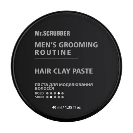 Паста для моделирования волос Mr. Scrubber Men&39s Grooming Routine, 40 мл