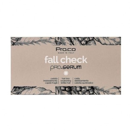 Укрепляющая сыворотка Pro.co Fall Check Pro.Serum против выпадения волос, 24*8 мл