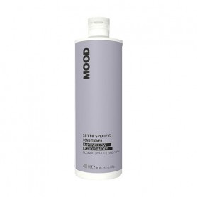 Кондиционер Mood Silver Specific Conditioner против желтизны, для осветленных, обесцвеченных и седых волос, 400 мл