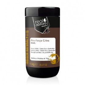 Восстанавливающая маска Real Natura Pro-Forca Crina Mask для ломких волос, 1 л