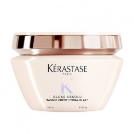 Кремовая маска Kerastase Gloss Absolu Masque Creme Hydra-Glaze для разглаживания толстых, непослушных волос, 200 мл
