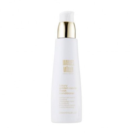 Маска-кондиционер для волос Marlies Moller Luxury Golden Caviar Mask Conditioner с экстрактом черной икры, 200 мл