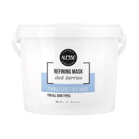 Альгинатная маска для лица Alesso Professionnel Alginate Peel-Off Face Mask с красными ягодами, антиоксидантная, 1 кг