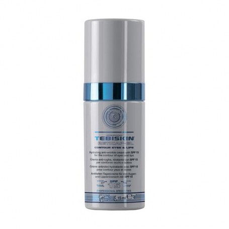 Увлажняющий крем для кожи вокруг глаз и губ Tebiskin Reticap-EL Contour Eyes &amp Lips, SPF 15, против морщин, 15 мл