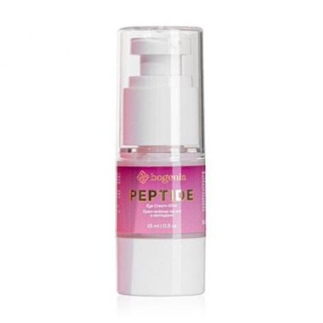 Крем-эликсир для кожи вокруг глаз Bogenia Peptide Eye Cream-Elixir с пептидами, 15 мл