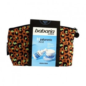 Набор для лица Babaria Hyaluronic Acid (крем, 50 мл + сыворотка, 30 мл + косметичка, 1 шт)