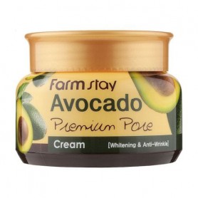 Осветляющий лифтинг крем для лица FarmStay Avocado Premium Pore Cream с экстрактом авокадо, 100 мл