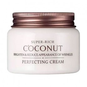Отбеливающий крем для лица esfolio Super-Rich Coconut Perfecting Cream с кокосовым маслом, 120 мл