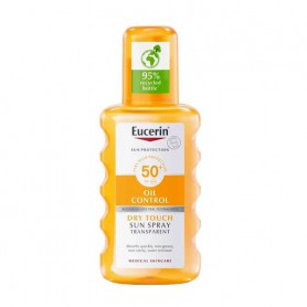 Солнцезащитный спрей для тела и лица Eucerin Sun Spray Transparent SPF 50, 200 мл
