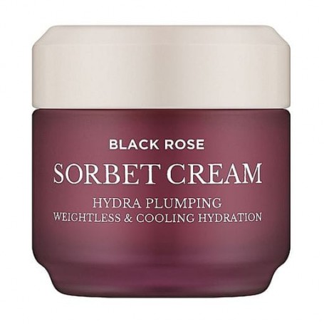 Омолаживающий крем-щербет для лица Heimish Blak Rose Sorbet Cream с черной розой, 50 мл